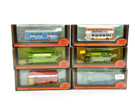 EFE Exclusive First Editions diecast 1/76 Bus / Coach issues comprising 6 Boxed Examples. Various liveries and variations. Ge