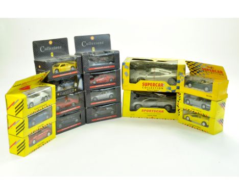 A further group of diecast issue 1/43 Shell Classic Sports Car Series models from Maisto. Excellent with Boxes. Enhanced Cond