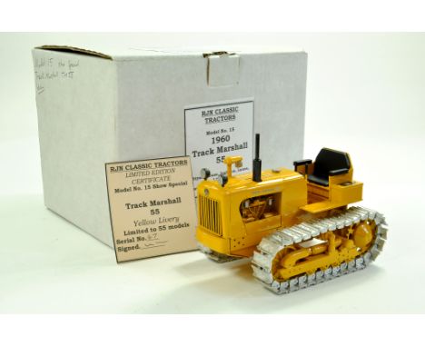 RJN Classic Tractors 1/16 Hand Built Track Marshall 55 Crawler Tractor. Limited Edition. Superb Heavy Model is Excellent.  En