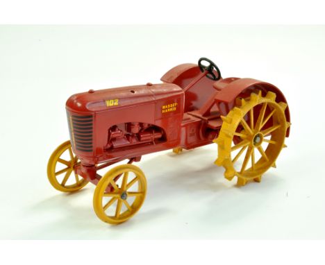 Spec Cast 1/16 diecast Farm issue comprising Massey Harris 102 Tractor on Metal Wheels. Complete with Exhaust and Air Breathe