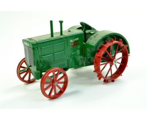 Scale Models 1/16 diecast farm issue comprising Oliver 90 Vintage Tractor on metal wheels. A little dusty but generally excel