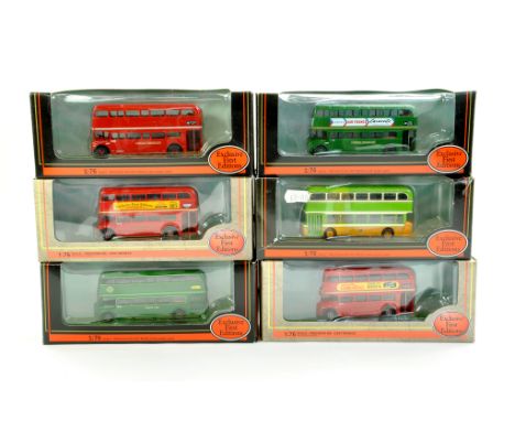 EFE Exclusive First Editions diecast 1/76 Bus / Coach issues comprising 6 Boxed Examples. Various liveries and variations. Ge