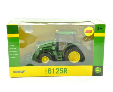 Britains 1/32 Farm Issue comprising John Deere 6125R Tractor. Excellent and secured within original box. Enhanced Condition R