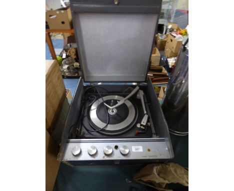 A Vintage Ferguson Record Player with Garrard Deck