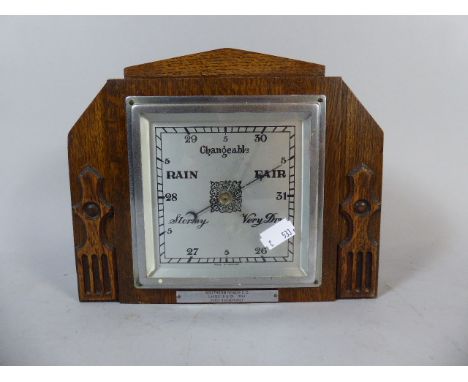 A Presentation Oak Barometer, 1953