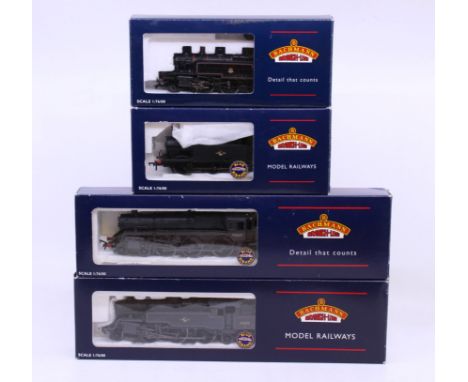 Bachmann: A collection of four boxed Bachmann, OO Gauge, to comprise: Ivatt Tank 41286 Push/Pull Fitted BR Lined Black E/Cres