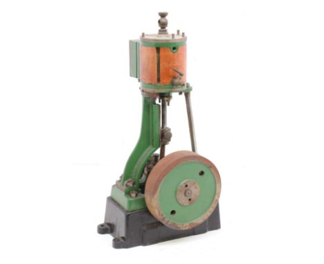 Stuart Turner: A Stuart Turner, vertical stationary steam engine, with 5 inch flywheel. Untested for working order. Service r