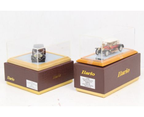 Ilario: A pair of boxed Ilario 1:43 vehicles, to include: Rolls-Royce Phantom II 1934 sn86SK Continental Park Ward Streamline