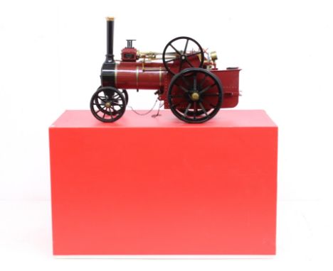 Maxitrak: An Accucraft, Maxitrak Allchin 3/4" Scale Traction Engine, Maroon, 'W.M. Allchin Limited, Northampton'. Untested fo