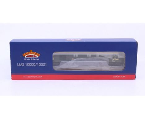 Bachmann: A boxed Bachmann, OO Gauge, LMS 10000 BR Green Lined Orange &amp; Black Diesel Locomotive, Reference 31-995. Origin