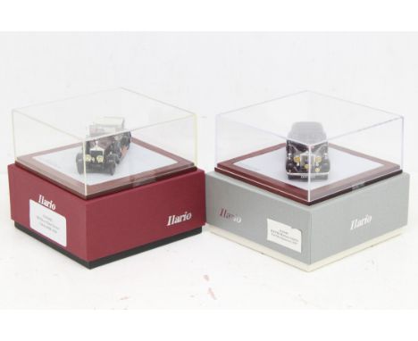 Ilario: A pair of boxed Ilario 1:43 vehicles, to include: Rolls-Royce Silver Ghost Doctor Cabrio 49RE 1920 IL43046C; and Roll