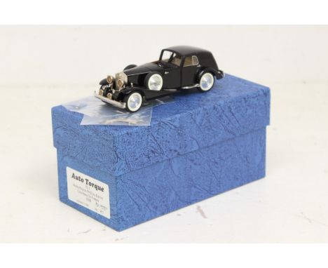Auto Torque: A boxed Auto Torque 1:43, FL1, Rolls-Royce PHII by Darrin Countess Di Frasso 1938, Limited Edition 47 of 100. Or