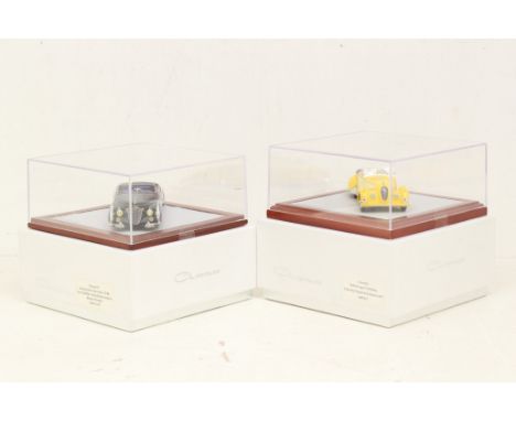 Chromes: A pair of boxed Chromes 1:43 vehicles, to include: Saoutchik Cabriolet 1948 Black/Purple Chro017; and Talbot-Lago T1