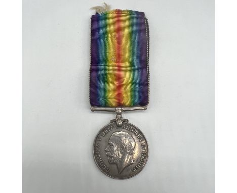 A first world war medal, engraved 2.lieut.j.b.jerry