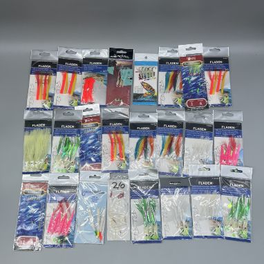 Fishing tackle, sea fishing lures, new 24 packets