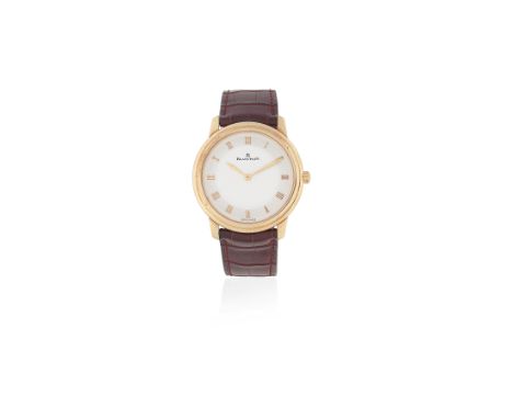 Blancpain. A limited edition 18K rose gold manual wind wristwatchModel: Villeret Ultra-SlimReference: 0028-3642-55, Limited E