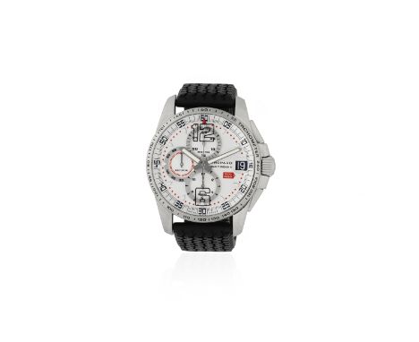 Chopard. A Limited Edition stainless steel automatic calendar chronograph drivers wristwatchModel: Mille Miglia Gran Turismo 