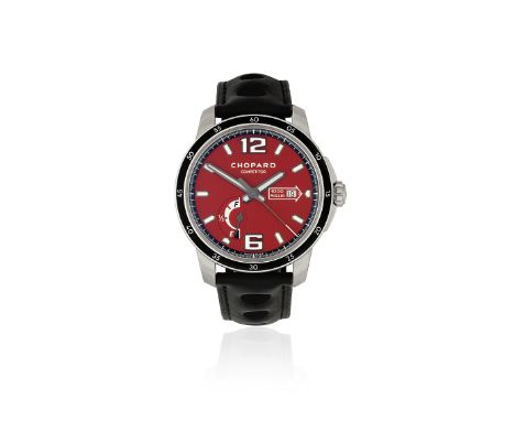 Chopard. A Limited Edition stainless steel automatic calendar drivers wristwatch with power reserveModel: Mille MigliaReferen