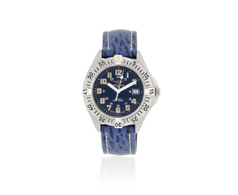 Breitling. A stainless steel quartz calendar wristwatchModel: ColtReference: A57035Date: Circa 2010Movement: Jewelled quartzD