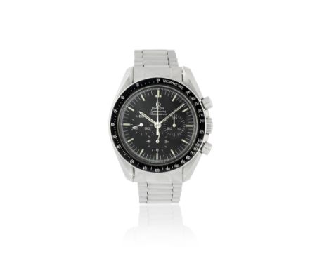 Omega. A stainless steel manual wind chronograph bracelet watchModel: Speedmaster ProfessionalReference: 145.022 ST71Date: Ci