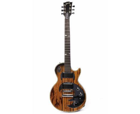 GIBSON LIMITED DUSK TIGER GUITAR AND ACCESSORIES model number RBDTTSCHP, serial number .32990447, numbered 310/1000, complete