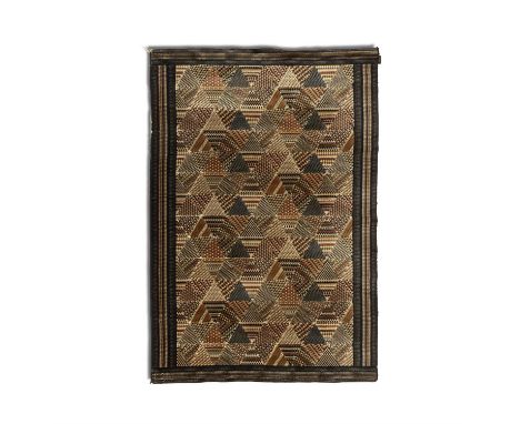 MISSONIA vintage Missoni rug by T &amp; J Vestor, with maker's label. 234 x 158cm