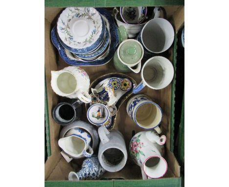 A collection of mixed china, to include Quimper, Royal Worcester etc