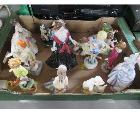 A collection of Royal Worcester, figures and others.&nbsp;