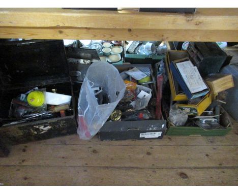 A collection of assorted tools