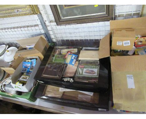 A large collection of Graham Farish model railway accessories, literature etc.&nbsp;&nbsp;
