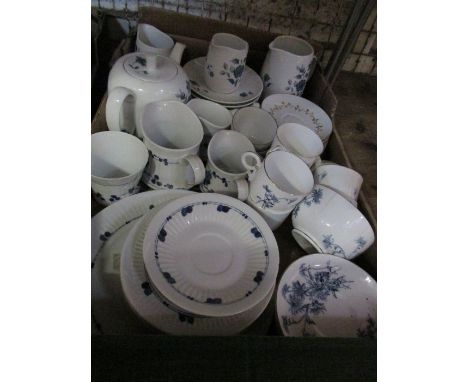 Box of china to include Royal Worcester&nbsp;