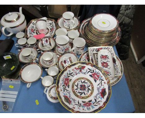 A Royal Worcester Prince Regent pattern dinner and tea service