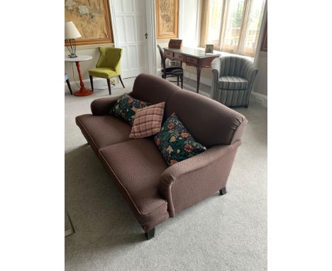 2 x Upholstered By Bampton Design Ltd Upholstered Sofa Mauve Grey 168 x 67 x 66 cm