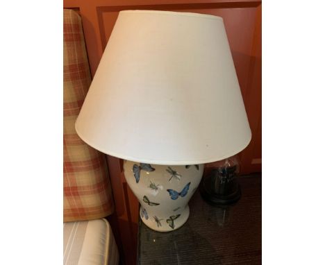 India Jane Butterfly Table Lamp 42cm Complete With Shade