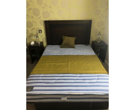 4 x Double Beds With Headboards 8x Bedside Tables 4 x Sets Of Drapes  4x Hanspree 22Â Flat Screens Wall Mounted Television Wi