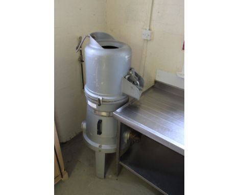 Hobart 13kg Electric Potato Peeler Capacity 50-60 Pounds R 1400mm Tall On Stand 400 Diameter