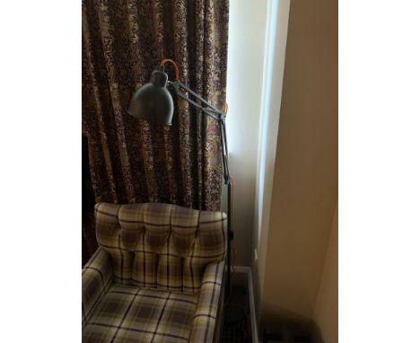 Frandsen Lighting Job Floor Lamp Contemporary Swing Arm Lamp 158cm