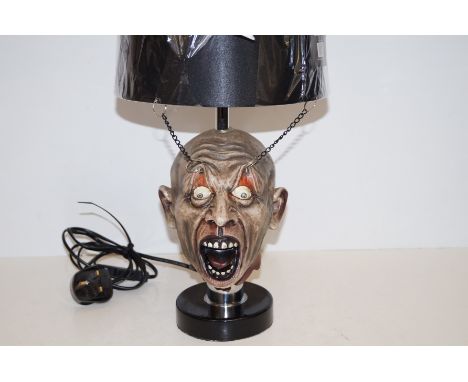 Zombie lamp base and shade