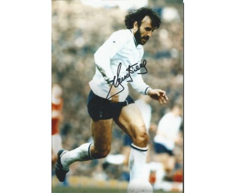 Ricky Villa Tottenham Hotspur footballer signed 12x8 colour photo.  Good Condition. All signed items come with our certificat