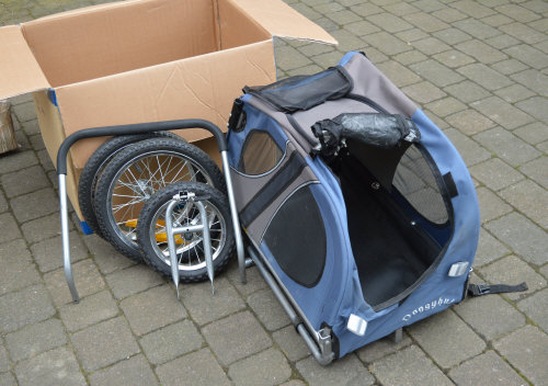 doggyhut bike trailer