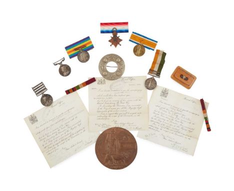 A BOER WAR AND LATER GROUP OF MEDALS  AWARDED TO PRIVATE S. MUIRHEAD, 4383, ARGYLL & SUTHERLAND HIGHLANDERS   comprising the 