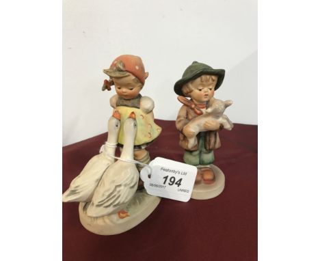2 GOEBEL FIGURES