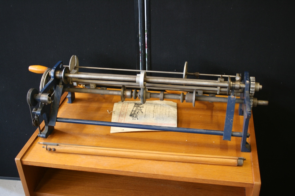 WALLPAPER CUTTER - a vintage wallpaper cutting machine including