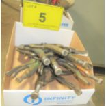 BOX OF (6) VISE CLAMPS