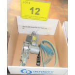 STEELMIN PNEUMATIC BELT SANDER W/ BELTS