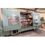 MORI-SEIKI SL-7A CNC TURNING CENTER, FANUC CONTROL, 20” 3-JAW CHUCK, 36” SWING, 69” BETWEEN CENTERS,