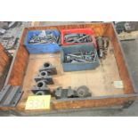 LOT OF (2) PALLETS OF CHUCK JAWS, TOOL HOLDERS, HOLD DOWNS, MACHINE SCREWS, ETC.