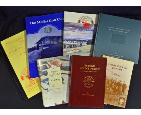 Scottish Golf Club Centenary Books - mostly Edinburgh and Border regions to incl "The History of Millport Golf Club 1888-1988