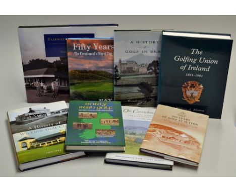 Irish Golf Club Centenary and other books (15) - to incl signed Pat Ruddy "50 Years In A Bunker-The Creation of a World Top-1