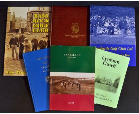Scottish Golf Club Centenary books-from the East Lothian/Borders region to incl "Kilspindie-The First 125 Years" in the origi